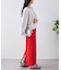≪25SSアップデート≫【-3キロ見え】すっきりシルエットリブスカート