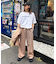 【SOUNDS GOOOOD】デニムフリンジワイドパンツ