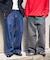 11.5ozデニムワイドパンツ
