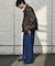 11.5ozデニムワイドパンツ