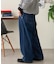 11.5ozデニムワイドパンツ