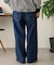 11.5ozデニムワイドパンツ