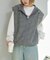 【UNISEX】総柄フードベスト