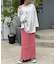 シアースラブワンポイント刺繍オーバーTee