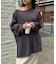 シアースラブワンポイント刺繍オーバーTee