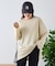 シアースラブワンポイント刺繍オーバーTee