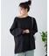 シアースラブワンポイント刺繍オーバーTee
