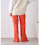 【マイナス3キロ見え/低身長・高身長対応サイズ展開】すっきりシルエットリブパンツ