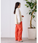 【マイナス3キロ見え/低身長・高身長対応サイズ展開】すっきりシルエットリブパンツ