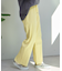 【マイナス3キロ見え/低身長・高身長対応サイズ展開】すっきりシルエットリブパンツ