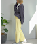 【マイナス3キロ見え/低身長・高身長対応サイズ展開】すっきりシルエットリブパンツ