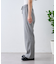 【マイナス3キロ見え/低身長・高身長対応サイズ展開】すっきりシルエットリブパンツ