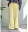 【マイナス3キロ見え/低身長・高身長対応サイズ展開】すっきりシルエットリブパンツ