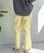 【マイナス3キロ見え/低身長・高身長対応サイズ展開】すっきりシルエットリブパンツ