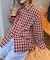 【UNISEX】ポコポコチェックシャツ