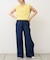 【UNISEX】タックデザインワイドデニム