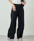 【UNISEX】タックデザインワイドデニム