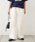 【UNISEX】タックデザインワイドデニム