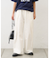 【UNISEX】タックデザインワイドデニム