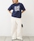 【UNISEX】タックデザインワイドデニム