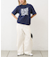 【UNISEX】タックデザインワイドデニム