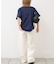 【UNISEX】タックデザインワイドデニム