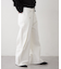 【UNISEX】タックデザインワイドデニム