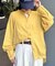 【冷房・日焼け対策/ロングセラー】リネンレーヨンバンドカラーシャツ