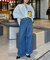 【冷房・日焼け対策/ロングセラー】リネンレーヨンバンドカラーシャツ