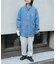 【GEVACO】6ozショールカラーデニムワークシャツ