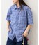 【UNISEX】ポコポコチェック半袖シャツ