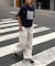 【UNISEX】スクエアロゴTEE