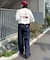 【ユニセックス】ビックシルエットアソートグラフィックプリントTee