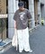 【ユニセックス】ビックシルエットアソートグラフィックプリントTee