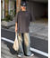 【ojisan】ユニセックスワンポイントサガラ刺繍半袖Tee