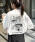 【ojisan】ユニセックスワンポイントサガラ刺繍半袖Tee
