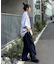 【ojisan】ユニセックスワンポイントサガラ刺繍半袖Tee