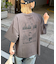 【ojisan】ユニセックスワンポイントサガラ刺繍半袖Tee