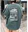【ojisan】ユニセックスワンポイントサガラ刺繍半袖Tee