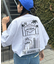 【ojisan】ユニセックスワンポイントサガラ刺繍半袖Tee
