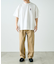【ojisan】ユニセックスワンポイントサガラ刺繍半袖Tee