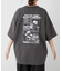 【ojisan】ユニセックスワンポイントサガラ刺繍半袖Tee
