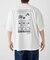 【ojisan】ユニセックスワンポイントサガラ刺繍半袖Tee