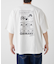 【ojisan】ユニセックスワンポイントサガラ刺繍半袖Tee