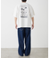 【ojisan】ユニセックスワンポイントサガラ刺繍半袖Tee