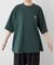 【ojisan】ユニセックスワンポイントサガラ刺繍半袖Tee