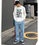 【FULLESTDENIM】オーガニックテーパードデニムパンツ