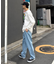 【FULLESTDENIM】オーガニックテーパードデニムパンツ