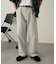 コットンリネンワイドパンツ