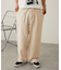 コットンリネンワイドパンツ
